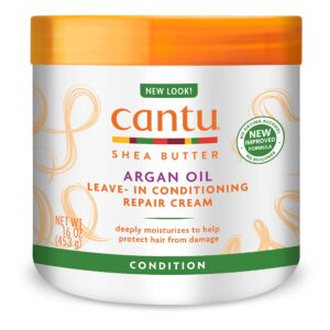 CANTU ARGAN OIL LEAVE-IN CONDITIONING REPAIR CREAM 453g