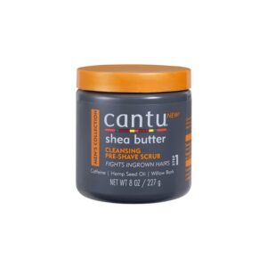 CANTU SHEA BUTTER CLEANSING PRE SHAVE SCRUB 227G