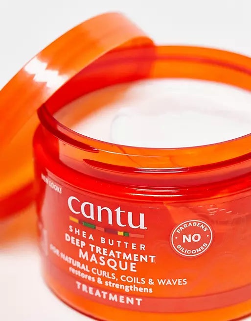 CANTU SHEA BUTTER DEEP TREATMENT MASQUE 340G – Image 2
