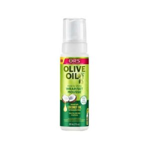 ORS OLIVE OIL HOLD & SHINE WRAP/SET MOUSSE 207mL