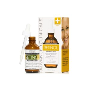Advanced Clinicals Retinol Anti-Wrinkle Serum 52 ml – Sérum Anti-Rides au Rétinol