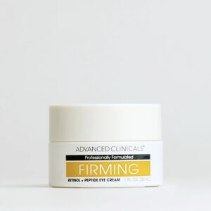 ADVANCED CLINICALS FIRMING RETINOL + PEPTIDE EYE CREAM – Crème Contour des Yeux Raffermissante