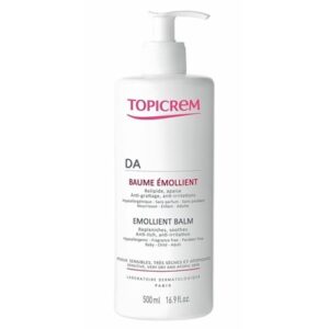 TOPICREM DA Baume Émollient 500ml – Baume Nourrissant Anti-Démangeaisons