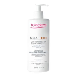 TOPICREM MELA Lait Unifiant Ultra-Hydratant 500 ml – Lait Corps Anti-Taches
