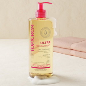 TOPICREM Ultra-Hydratant Huile de Douche 1000 ml – Nettoyant Douceur & Nourrissant