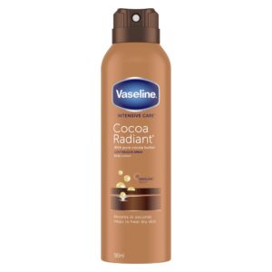 Vaseline – Lotion corporelle en spray hydratante Cocoa Radiant 190 ml