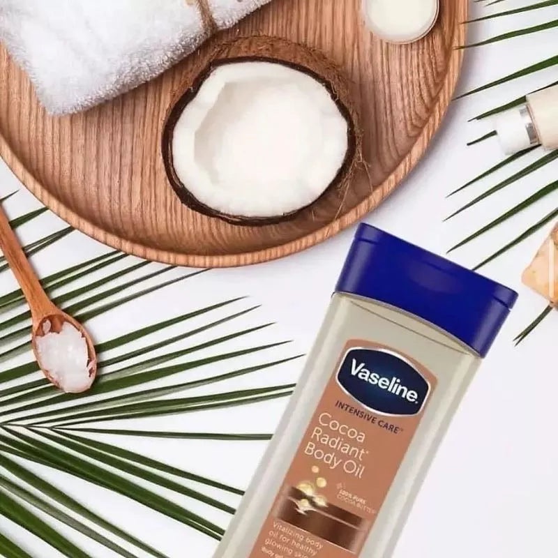 Vaseline – Huile corporelle hydratante Cocoa Radiant 200 ml – Image 2