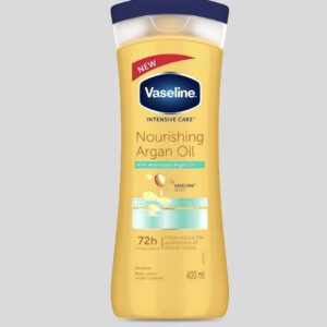 Vaseline - Intense Care Nourishing Argan Oil avec Huile d’Argan Marocaine 72h Hydratation 400ml
