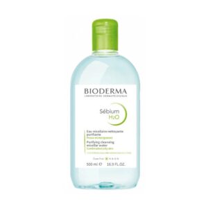 Bioderma Sebium H2O – Eau Micellaire Nettoyante Purifiante (500 mL)