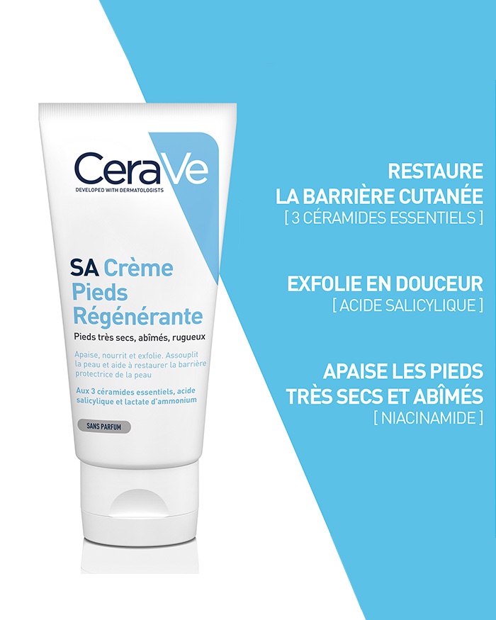 CeraVe – SA Crème Pieds Régénérante - 88ml – Image 2