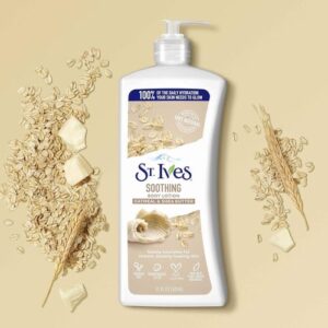 St Ives Soothing Body Lotion Oatmeal & Shea Butter 621ML