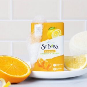 St Ives Scrub Soap Vitamin C & Orange 100g