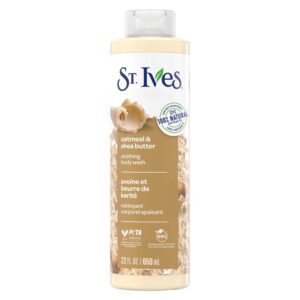St Ives Oatmeal & She Butter Soothing Body Wash 650ml