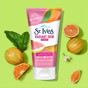 St Ives Radiant Skin Scrub Pink Lemon & Mandarin 150ML