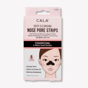Cala Nose Pore Strips Charcoal & witch Hazel Extra 6 pieces