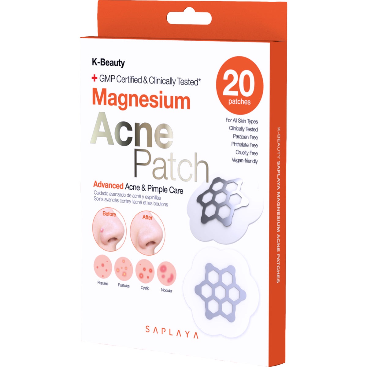 K Beauty Magnésium Acne Patch 20 patches