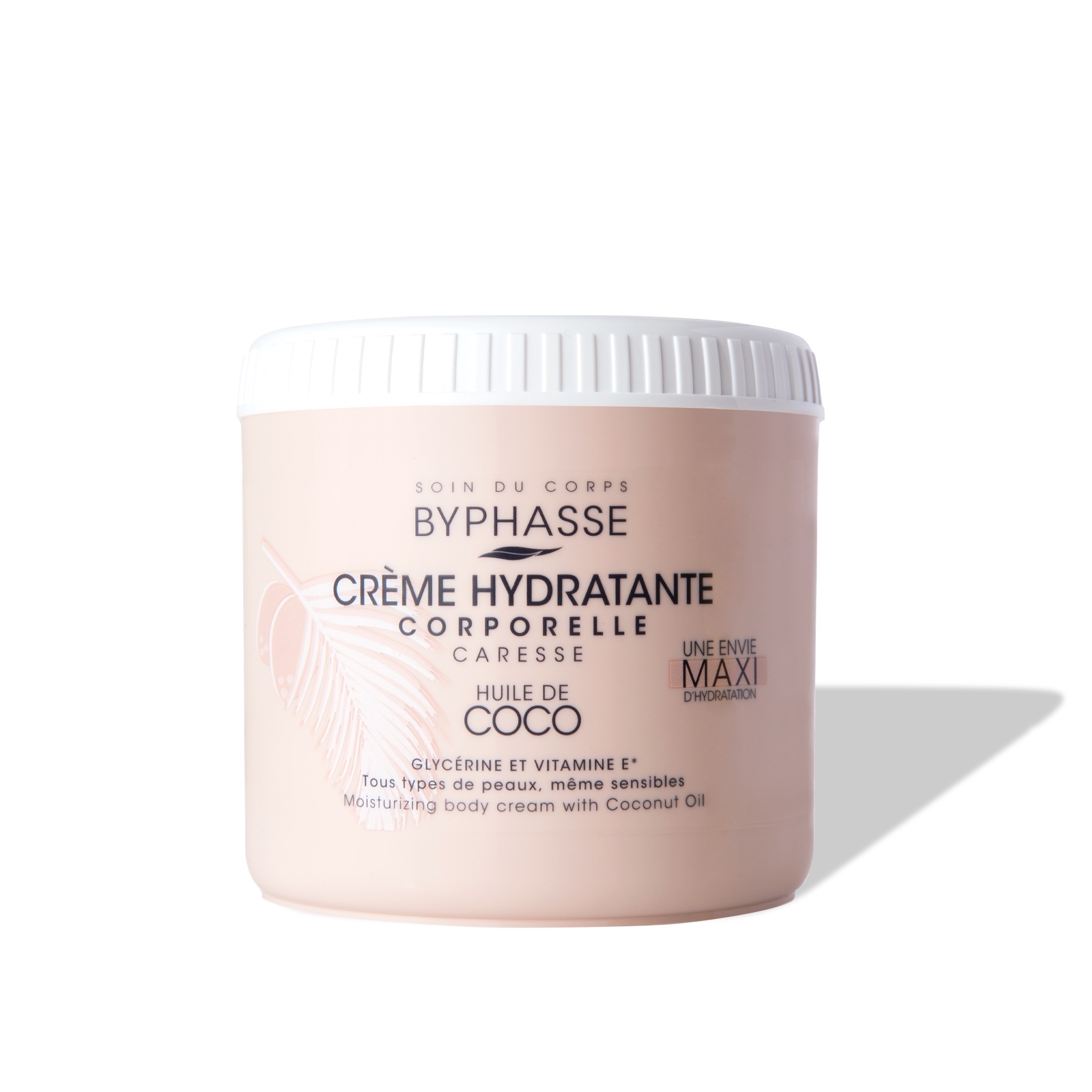 Byphasse Creme Hydratante Corporelle Huile De Coco 500Ml