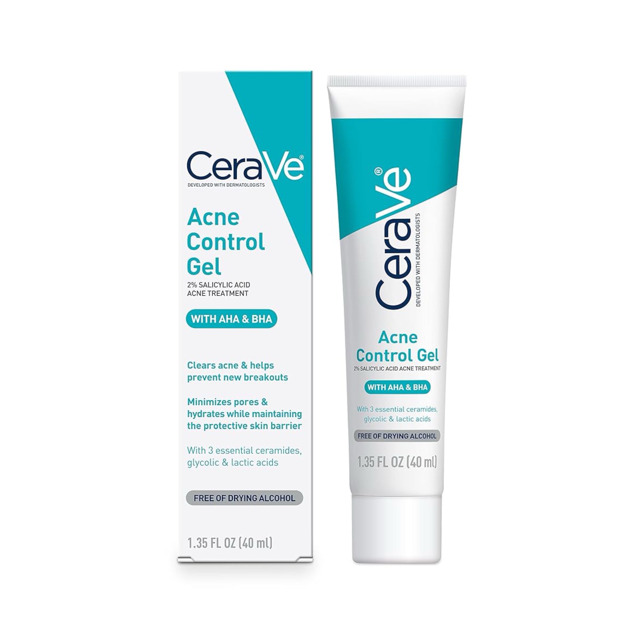 CeraVe – Gel Contrôle Acné (Acne Control Gel) – 40 ml