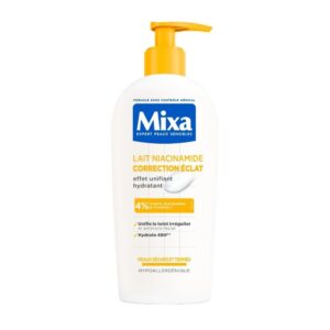 Mixa – Lait Niacinamide Correction Éclat Hydratant 400ml