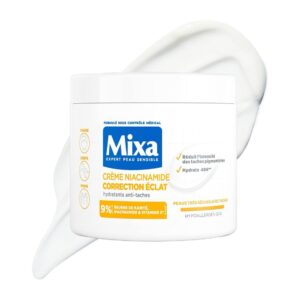 Mixa – Crème Niacinamide Correction Éclat Anti-Taches 400ml