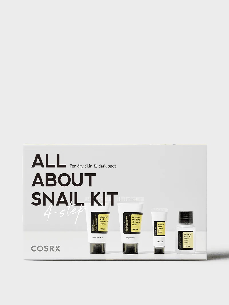COSRX All About Snail Kit – Kit de Voyage Routine Réparatrice