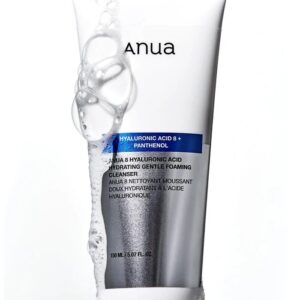 Anua Hyaluronic Acid 8 + Panthenol Hydrating Gentle Foaming Cleanser – Mousse Nettoyante Hydratante Douce 150ml