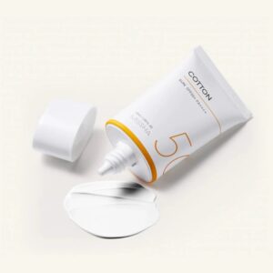 Missha All-Around Safe Block Cotton Sun SPF50+ PA++++ – Crème Solaire Matifiante Effet Coton 50ml