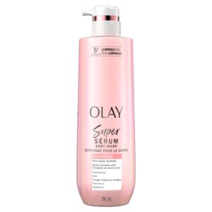 OLAY SUPER SERUM BODY WASH FOR NORMAL SKIN 591ML – GEL DOUCHE SÉRUM HAUTE PERFORMANCE POUR PEAUX NORMALES 591ML