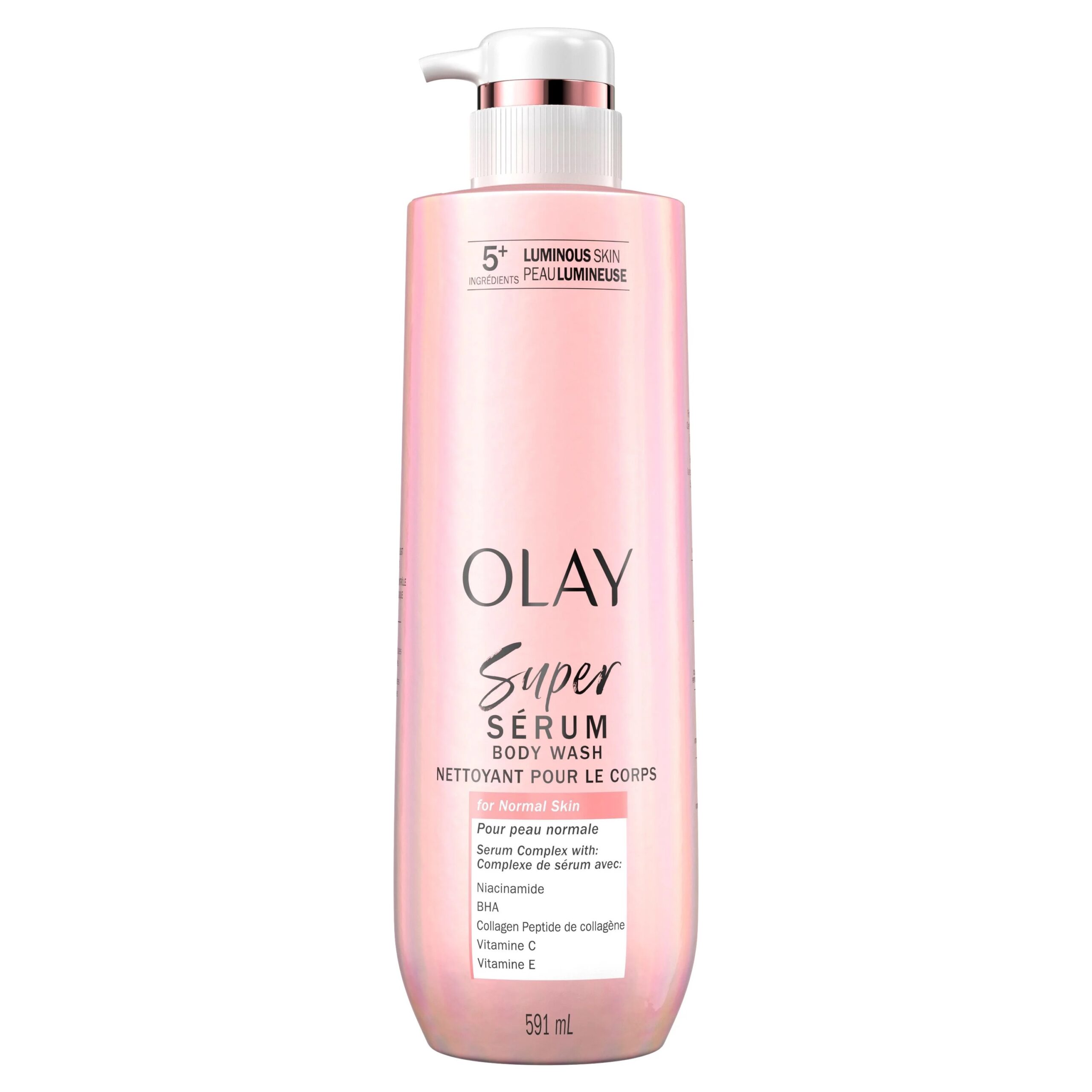 OLAY SUPER SERUM BODY WASH FOR NORMAL SKIN 591ML – GEL DOUCHE SÉRUM HAUTE PERFORMANCE POUR PEAUX NORMALES 591ML