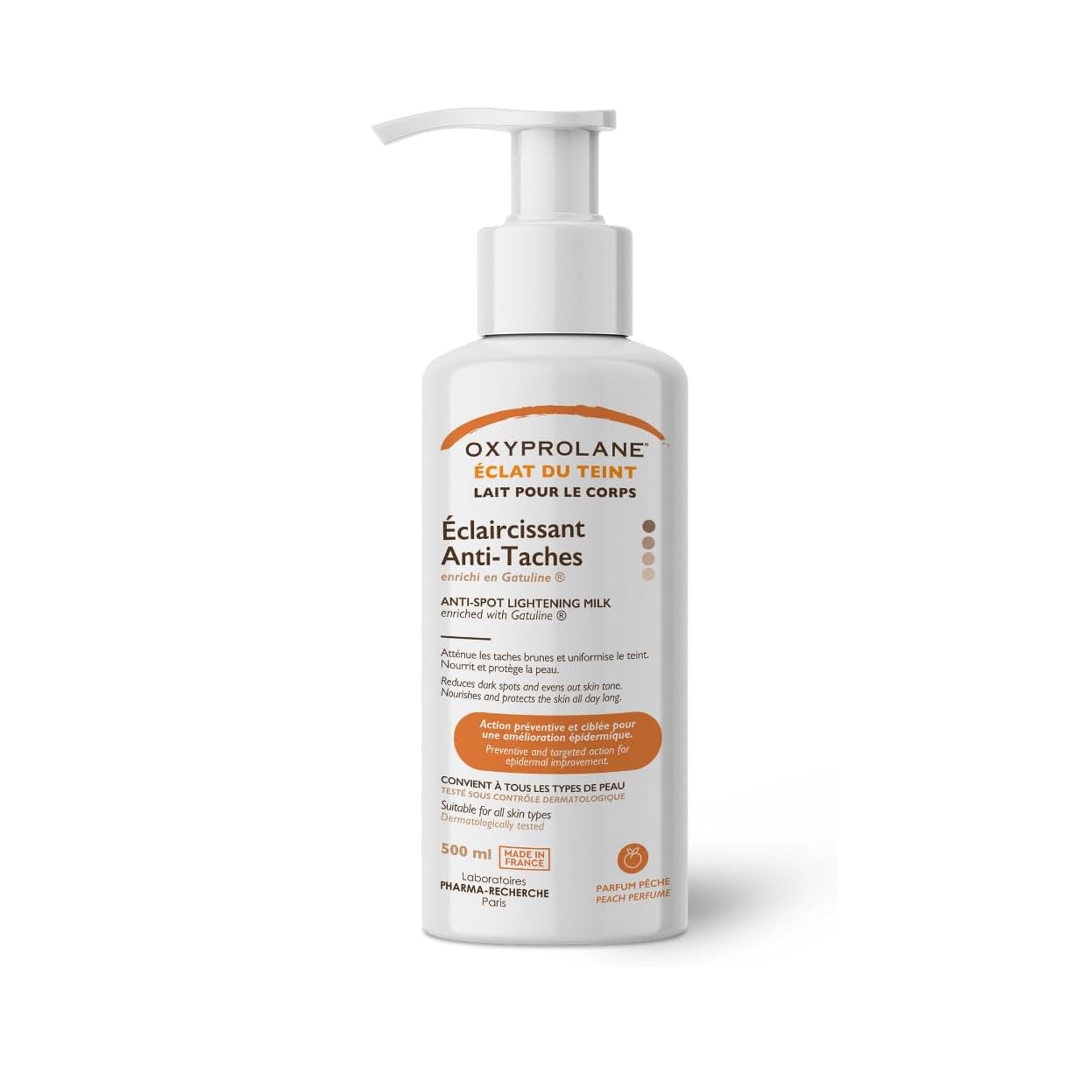OXYPROLANE Éclaircissant Anti-Taches Lait de Corps – Lait Corporel Correcteur et Unifiant