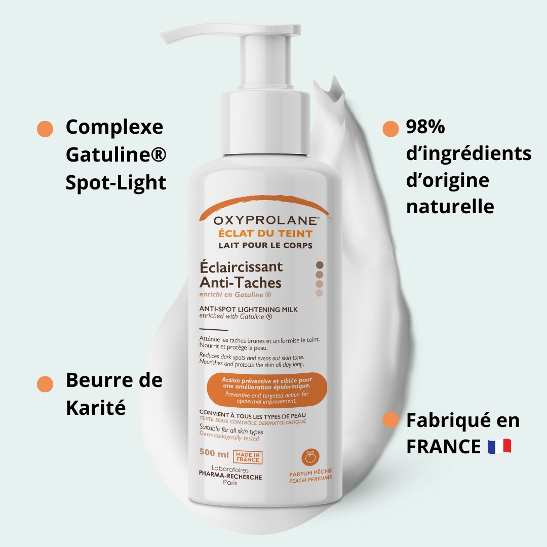 OXYPROLANE Éclaircissant Anti-Taches Lait de Corps – Lait Corporel Correcteur et Unifiant – Image 2