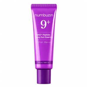 Numbuzin – Essence Solaire Éclat Peptides & NAD+ No.9+ SPF50+ PA++++ 50ml