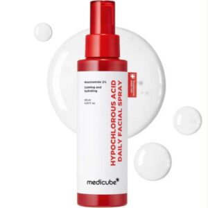 Medicube – Spray Visage Apaisant Acide Hypochloreux & Niacinamide 125ml
