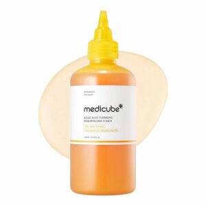 Medicube – Toner Exfoliant Éclaircissant Curcuma & Acide Kojique 250ml