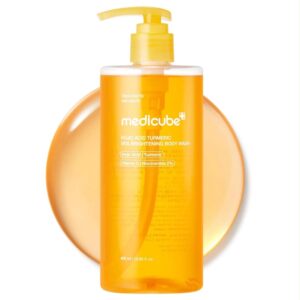 Medicube – Gel Douche Éclaircissant Curcuma & Acide Kojique 400ml