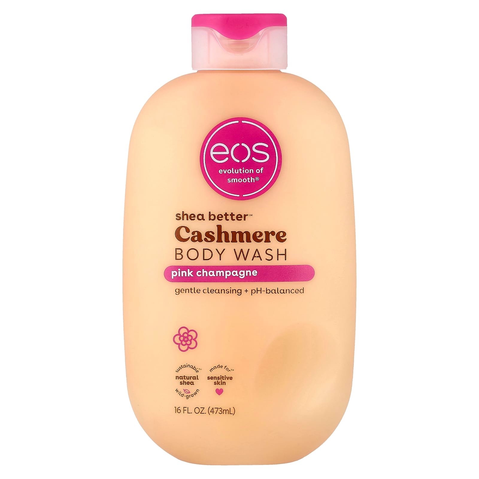 EOS CASHMERE BODY WASH STRAWBERRY DREAM 473ML