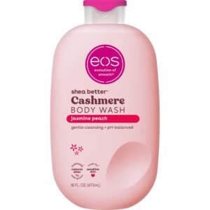 EOS CASHMERE BODY WASH JASMINE PEACH 473ML