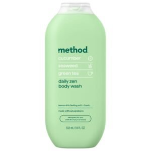 METHOD BODY CUCUMBER SEAWEED GREEN TEA BIDY WASH 532ML