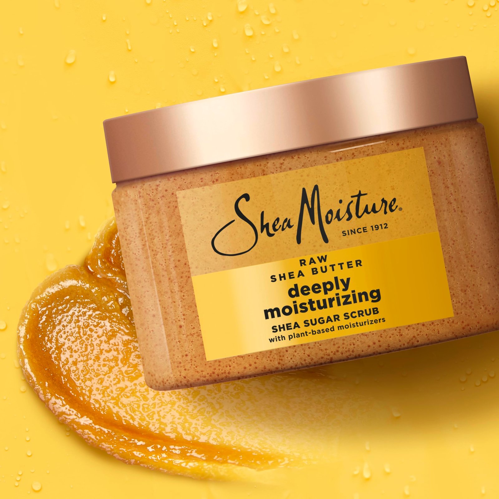 SHEA MOISTURE RAW SHE BUTTER DEEPLY MOISTURIZING SHE SUGAR SCRUB